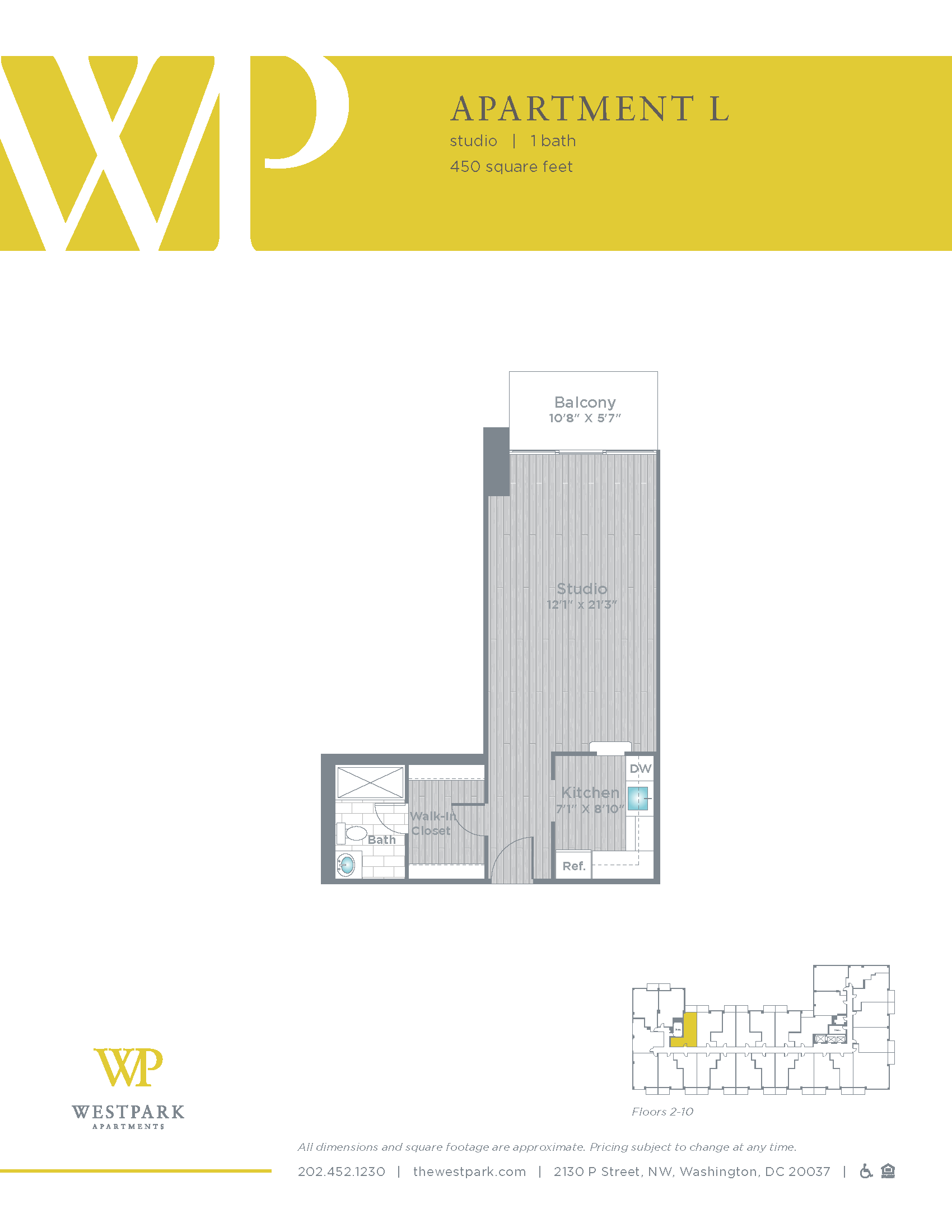 2130 P Street Studio-2 Beds Apartment for Rent - Photo Gallery 17